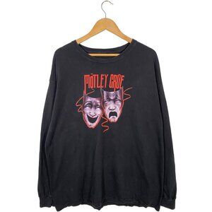 Vintage 2004 Mötley Crüe Theatre of Pain Long Sleeve Band Tee Black mens size XL